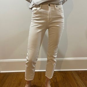 AG White Jeans